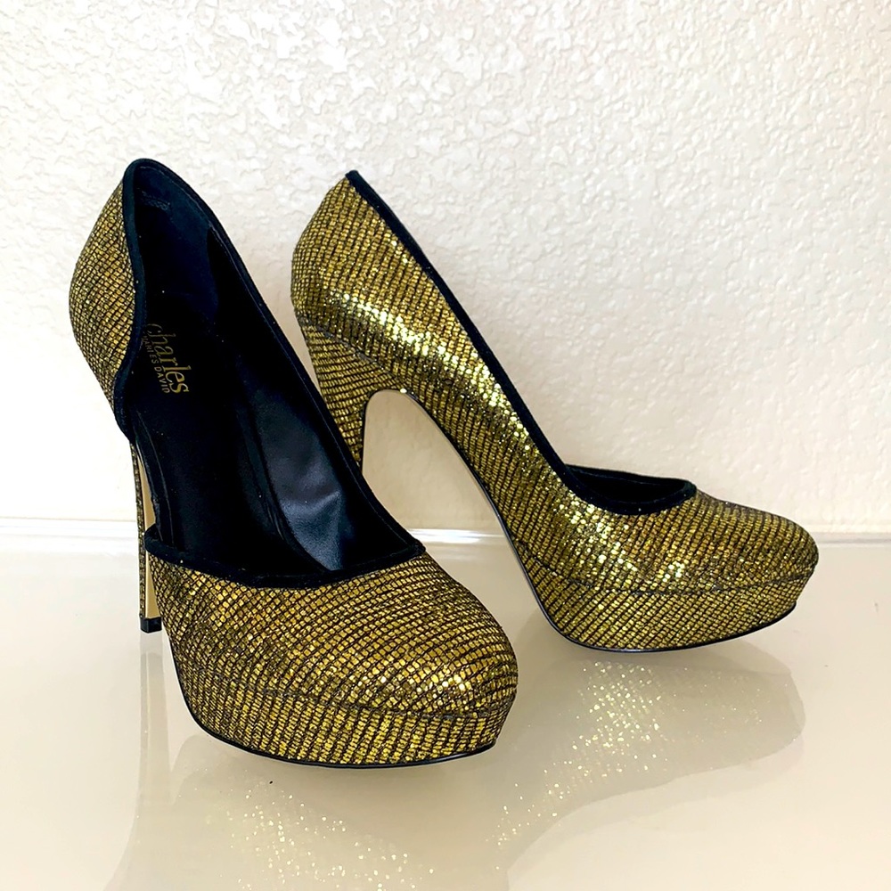 Charles by Charles David Gold Heels